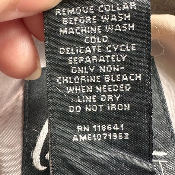 Lane Bryant Jacket with (removable) Fur Collar - Picture 8 of 8